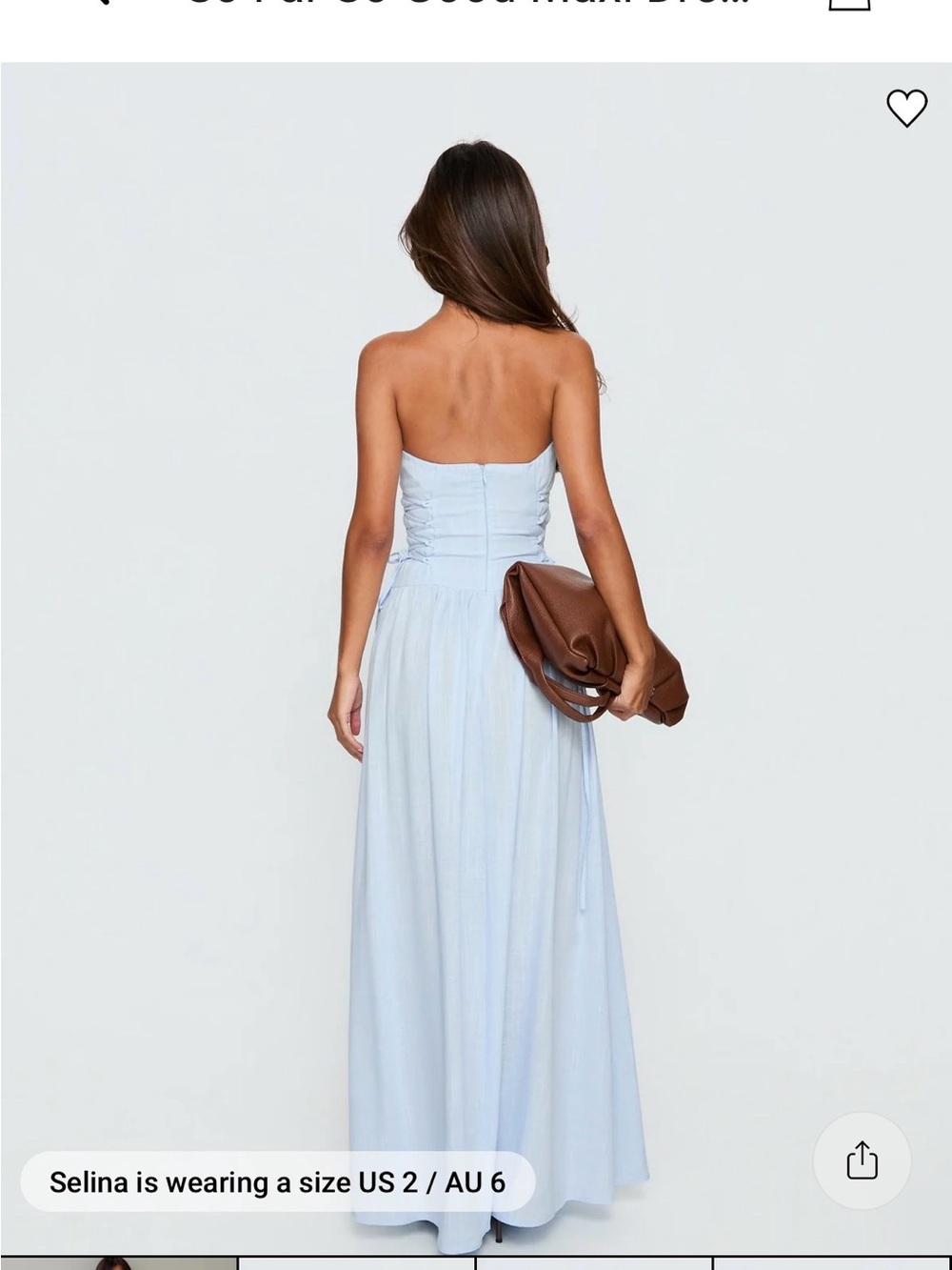So far so good maxi dress princess Polly - Picture 2 of 5